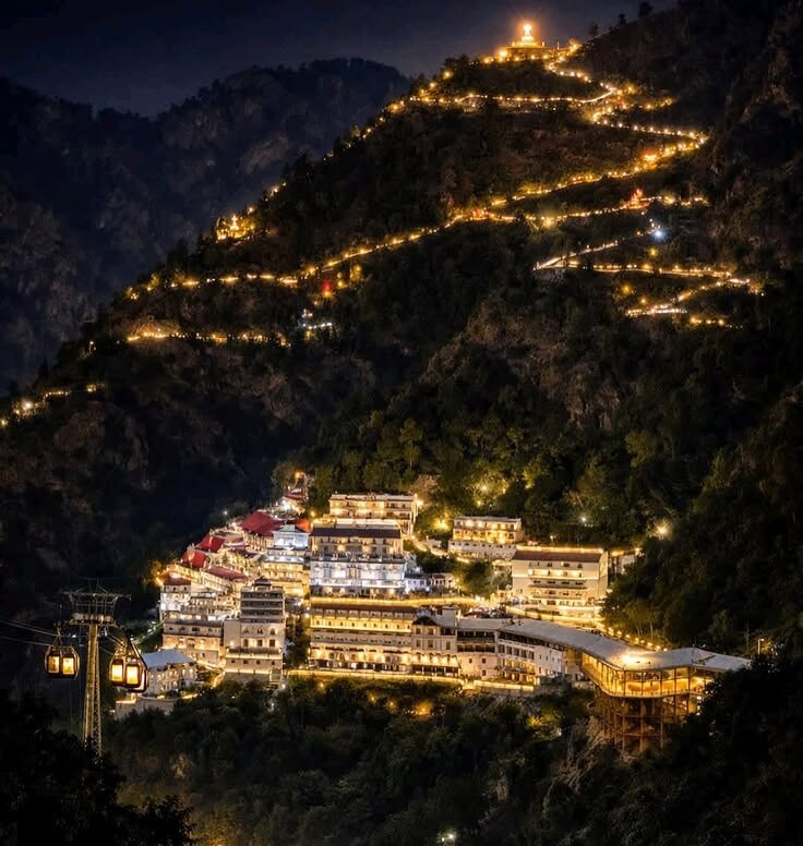 Divine mountains of Katra Vaishno Devi